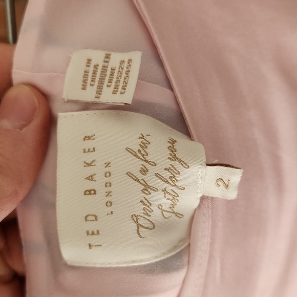 Ted BAKER Nemea Fantasia Floral Asymmetrical Skirt  US 6 - Picture 7 of 9